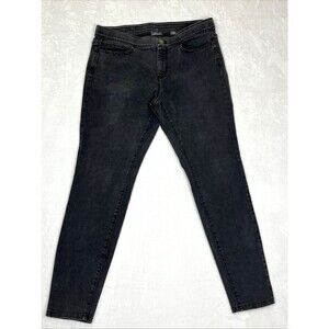 J. Jill Denim Women's 5-Pocket Leggings Jeans Black Size 10